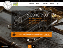 Tablet Screenshot of erlebniswelt-musikinstrumentenbau.de